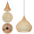 Vela – Japanische Rattan Pendelleuchte im Vintage Bauernhausstil | Shiraki