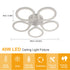 Soren 40W LED-Deckenleuchte Acryl dimmbar mit Fernbedienung | Shiraki