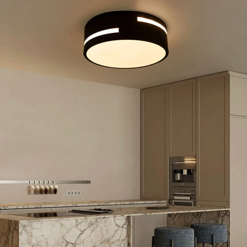 Nerina – Runde LED Deckenleuchte Dimmbar mit Fernbedienung | Shiraki
