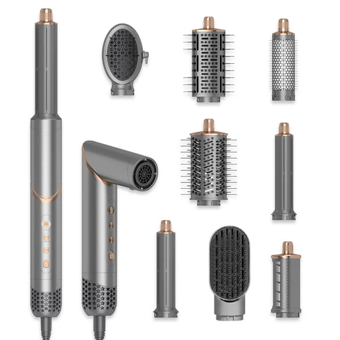 8-in-1 Faltbarer Haartrockner & Multifunktionaler Haarstyler