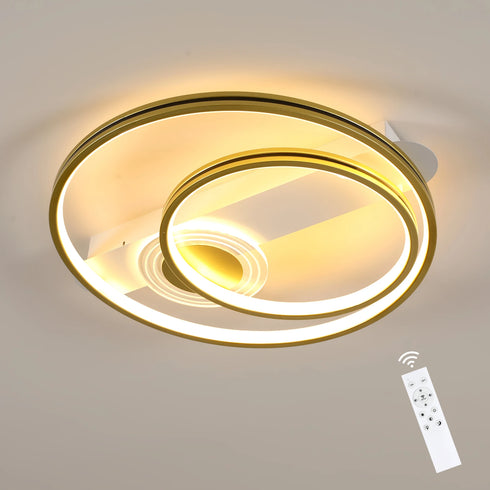 Leif LED Deckenleuchte 46W Dimmbarkeit Fernbedienung | Shiraki