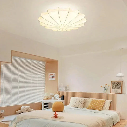 Fiorella LED Deckenleuchte Seide E27 Wabi-Sabi Stil | Shiraki