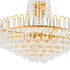 Geneviève Kristall-Chandelier | Goldene Luxus-K9-Deckenleuchte