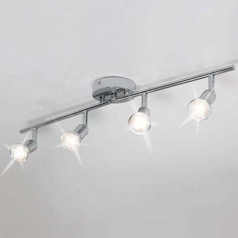 Matthias LED 4er-Spot Deckenleuchte Chrom | Shiraki