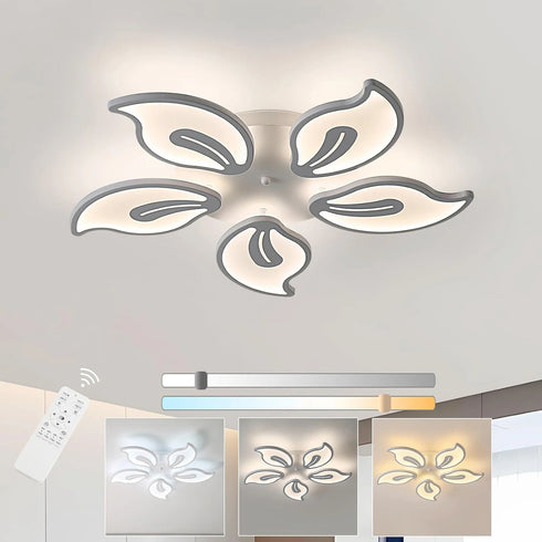 Violetta 5-flammige LED-Deckenleuchte Dimmbar | Shiraki