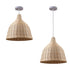 Liv – Handgewebte Bambus-Pendelleuchte im Boho-Landhausstil | Shiraki
