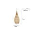 Aurélie Pendelleuchte Rattan E27 Vintage | Shiraki