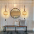 Freya Vintage Wandleuchte Rattan & Holz E27 | Shiraki