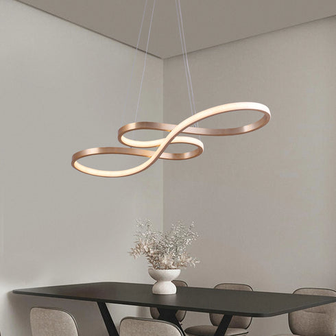 Freya LED Pendelleuchte Kronleuchter Dimmbare Deckenlampe | Shiraki