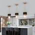 Liv – Moderne LED Pendelleuchte aus Glas & Kristall | Shiraki