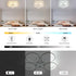 Soren 40W LED-Deckenleuchte Acryl dimmbar mit Fernbedienung | Shiraki