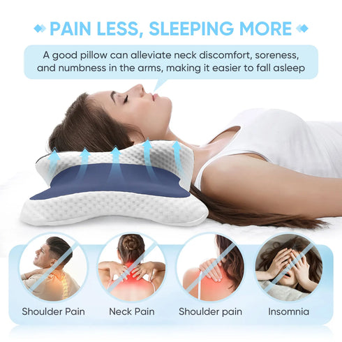 Memory Foam Nackenstützkissen Ergonomisch | ErgoNeck