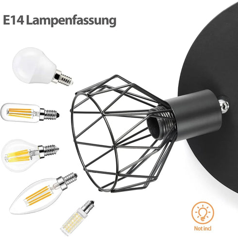 Soren LED Deckenstrahler schwenkbar E14 | Shiraki
