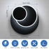 Rolf LED Wandleuchte rund drehbar Schwarz | Shiraki