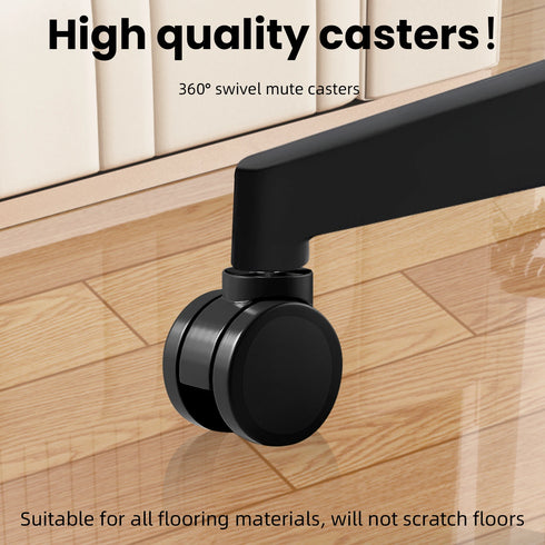 Carlo Ergonomischer drehbarer Bürostuhl – Netz- und verstellbare Lendenwirbelstütze