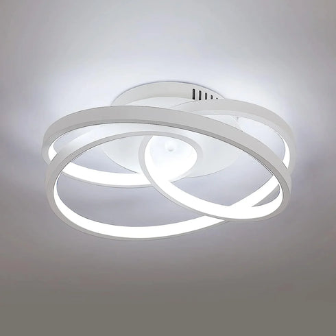 Viggo LED Deckenleuchte Minimalistisch Weiß | Shiraki