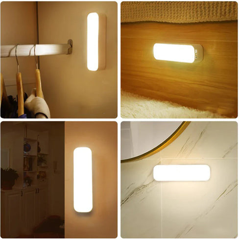 BettLumi LED USB Oplaadbaar Draadloos Bewegingssensor Wandlamp