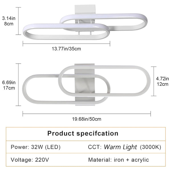 Synnøve LED Deckenleuchte Warmweiß | Shiraki