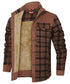 Magnus Herren Winterjacke warm winddicht kariert | Shiraki