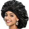Satin Schlafhauben Nachtmütze für Damen | HaarTraum