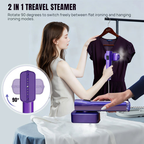 Handlicher 2-in-1 Dampfbügeleisen | SteamFlex Mini