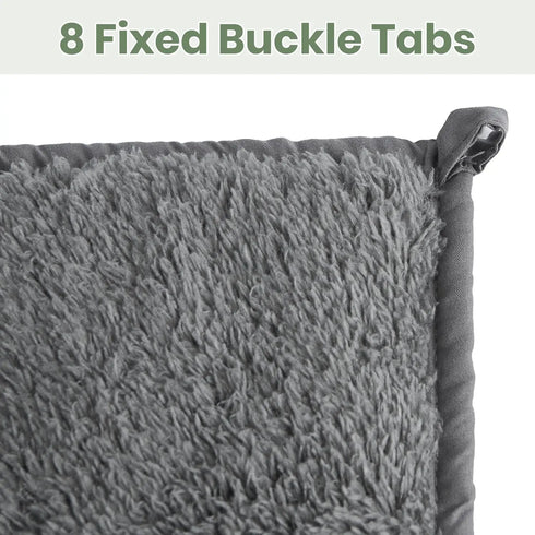 Madison Gewichtsdecke 8 kg für Erwachsene Grau | Shiraki