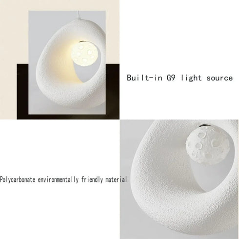 Lumière Moderne Pendelleuchte Resin G9 | Shiraki