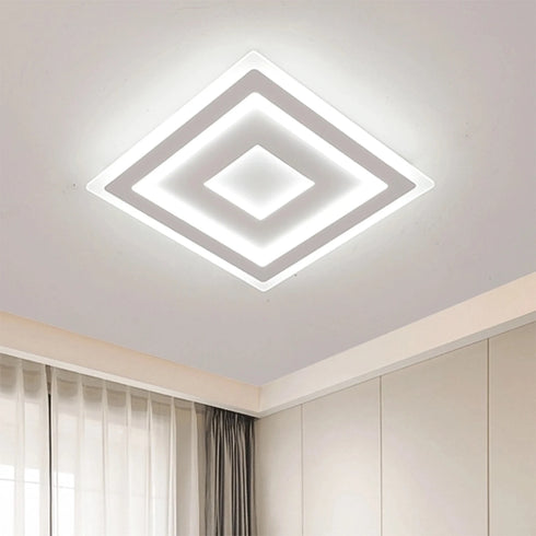 Aurelia – LED Deckenleuchte Ultra-Slim Acryl Neutralweiß | Shiraki