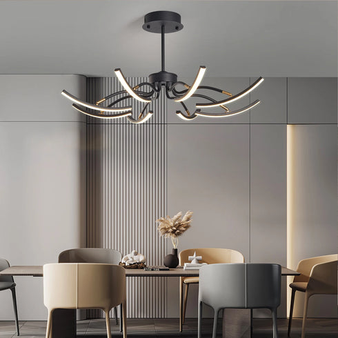 Noira – LED-Deckenleuchte mit Fernbedienung & Dimmfunktion | Shiraki