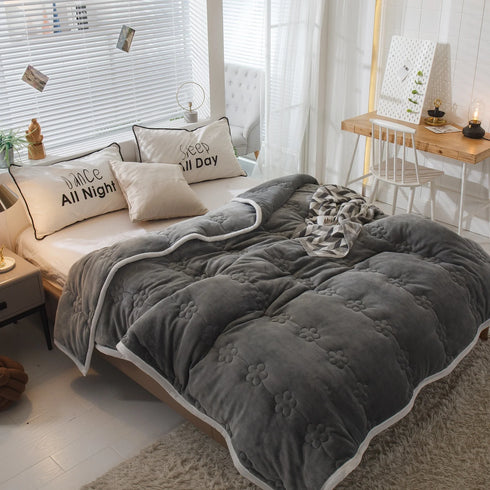 Abigail Fleece Decke Kuscheldecke 150x200 cm | Shiraki