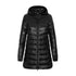 DAMEN WINTER DAUNENJACKE MIT VERSTELLBARER KAPUZE