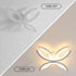 Axel LED Deckenleuchte Blütenform Dimmbar mit Fernbedienung | Shiraki