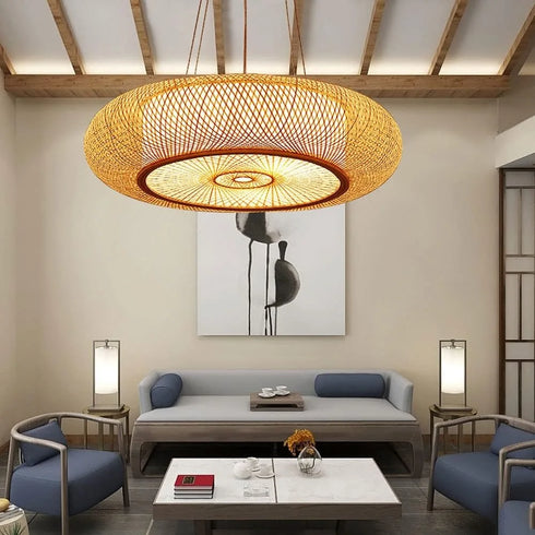 Caela – Boho LED Pendelleuchte Hängelampe | Shiraki