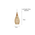 Aurélie Pendelleuchte Rattan E27 Vintage | Shiraki
