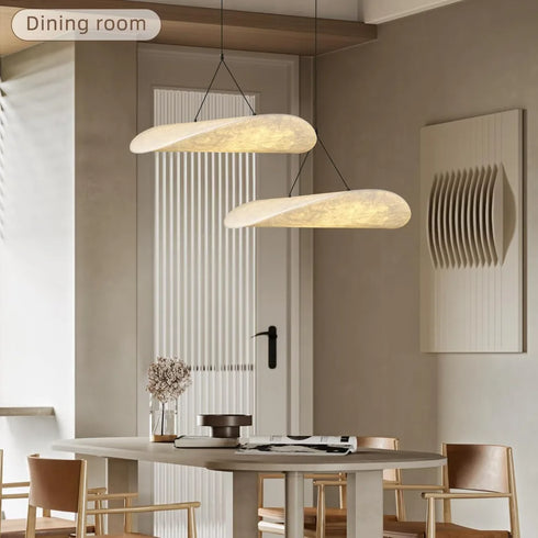 Elisa Japandi Wabi-Sabi Hängeleuchte mit Seidenschirm | Shiraki