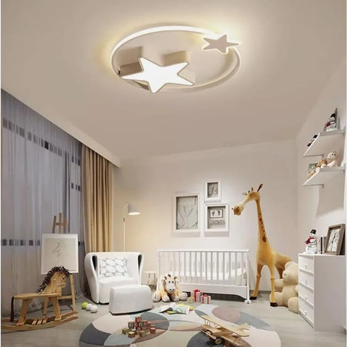 Renée LED Deckenleuchte Sternendesign für Kinderzimmer | Shiraki