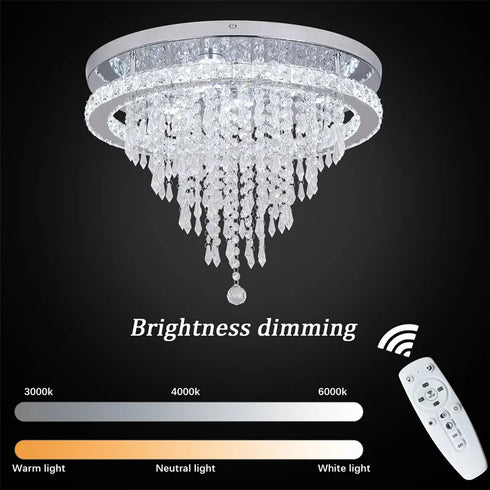 Camille Moderner LED-Kronleuchter für Wohnzimmer | Shiraki