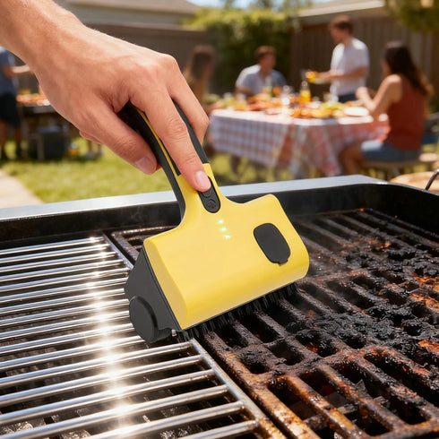 Elektrische Grillbürste Kabellos 2600 mAh | GrillGlanz