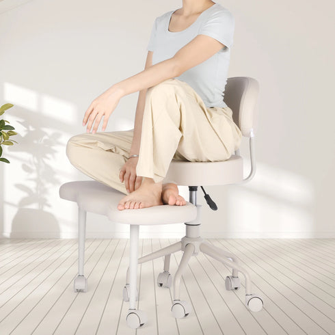 Eraldo Ergonomischer Schreibtischstuhl mit Lendenstütze und Rollen