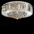 Elin LED Kristall-Deckenleuchte E14 Metall Chrom | Shiraki
