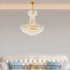 Geneviève Kristall-Chandelier | Goldene Luxus-K9-Deckenleuchte