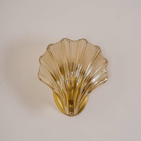 Muschel-Wandleuchte für maritime Eleganz