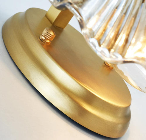 Muschel-Wandleuchte für maritime Eleganz