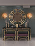 Muschel-Wandleuchte für maritime Eleganz