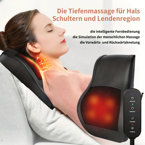 Shiatsu Rückenmassagegerät 3D | Tiefenmassage mit Wärme