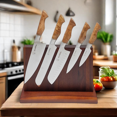 Shiraki Hochwertiges Damast Messerset