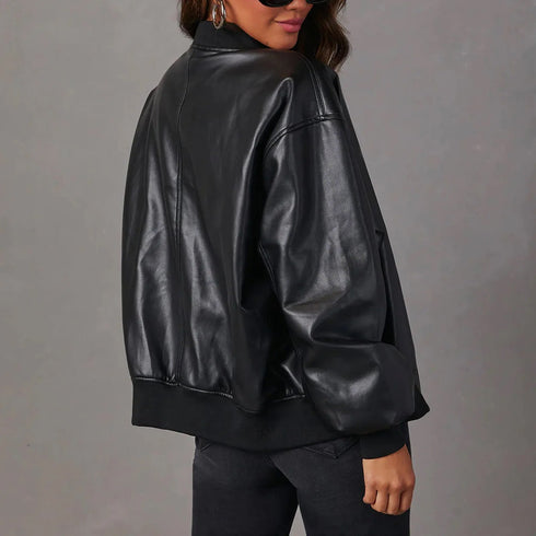 ÜBERDIMENSIONALE BOMBERJACKE FÜR DAMEN | LÄSSIG MODERNER LOOK