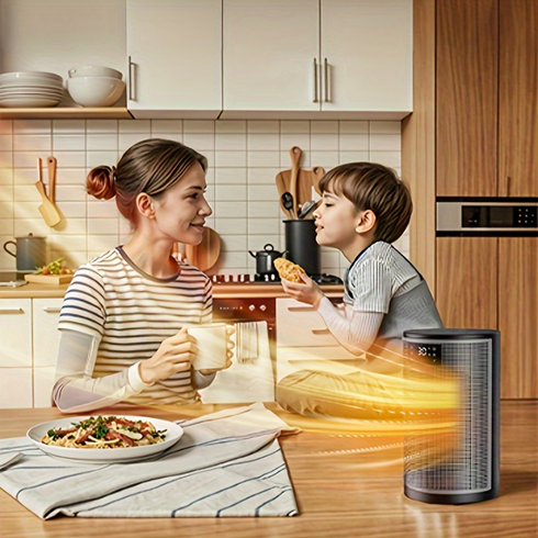 Tragbarer PTC-Keramik-Lüfter 1500 W | Schnelle Erwärmung Energieeinsparung kompakt