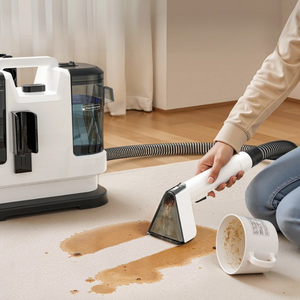 Spotra – Tragbarer Fleckenreiniger für Sofa, Teppich & Auto