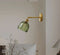 Johann Vintage Glas Tulpen Lampenschirm Wandlampe | Shiraki